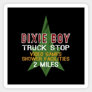 Dixie Boy Truck Stop (Maximum Overdrive) Sticker